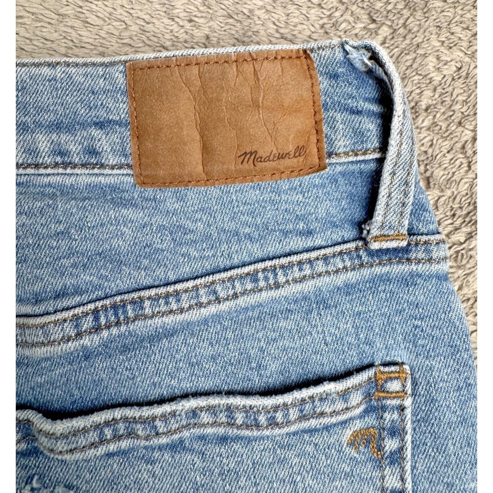 Madewell Perfect Vintage Jeans Women 26 Distressed Blue Denim - Picture 5 of 8
